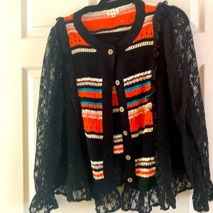 Size medium POL sweater never worn brand new condition.will fit a large.